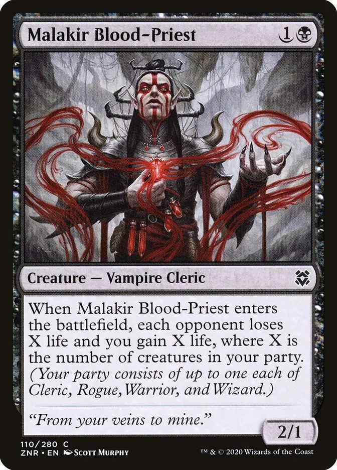 Malakir Blood-Priest Front Face