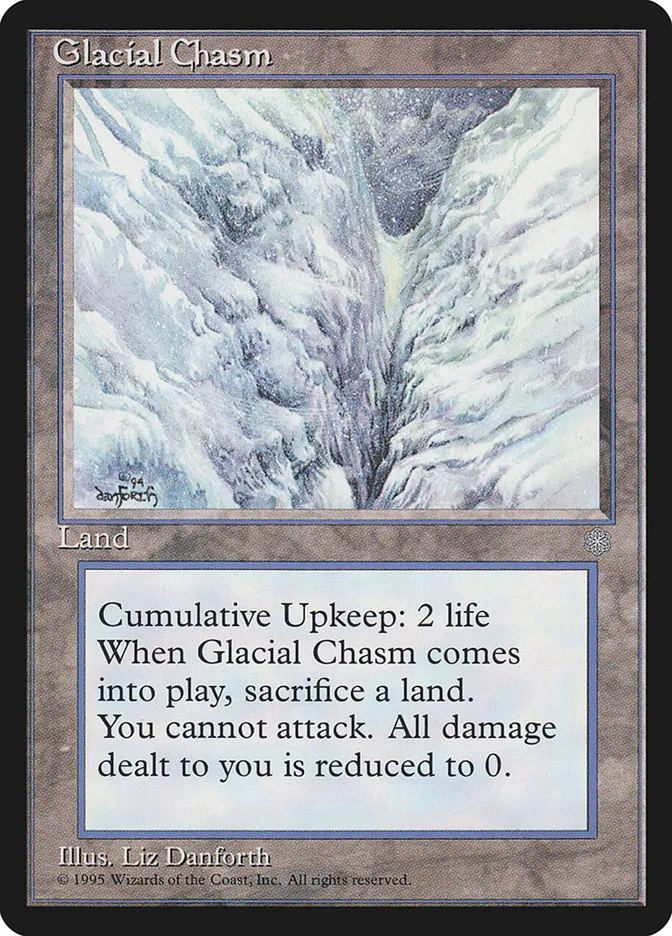 Glacial Chasm Front Face