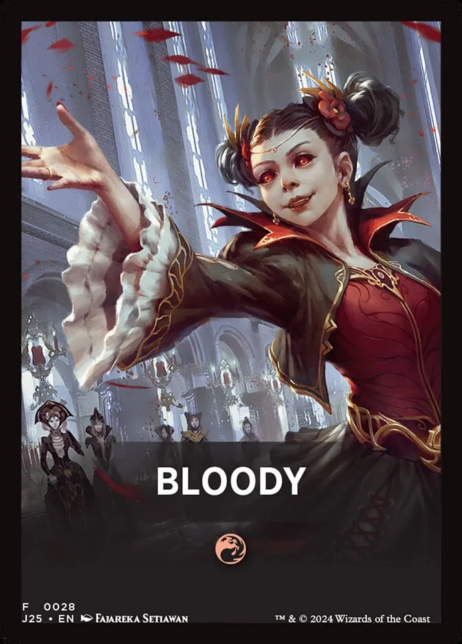 Bloody Front Face
