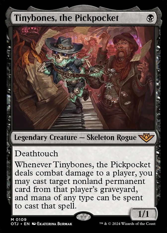 Tinybones, the Pickpocket Front Face
