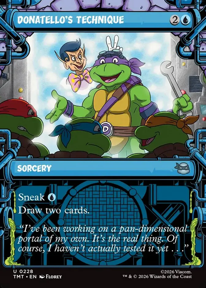 Donatello's Technique Front Face