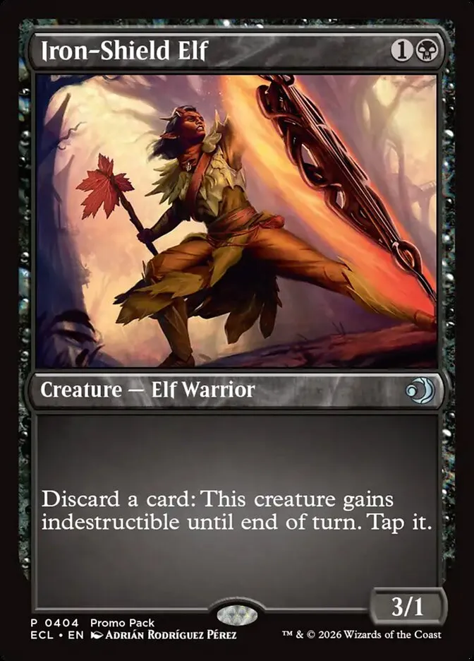 Iron-Shield Elf Front Face