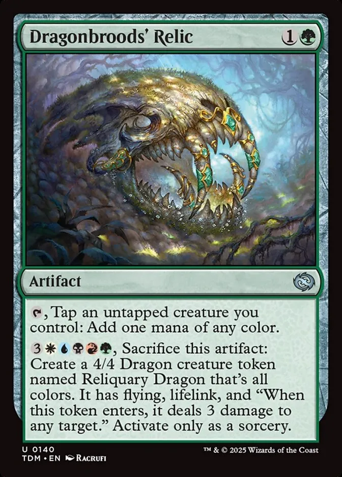 Dragonbroods' Relic Front Face