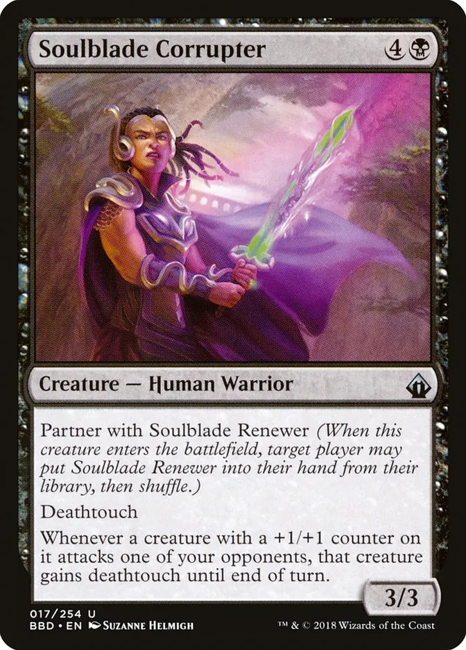 Soulblade Corrupter Front Face