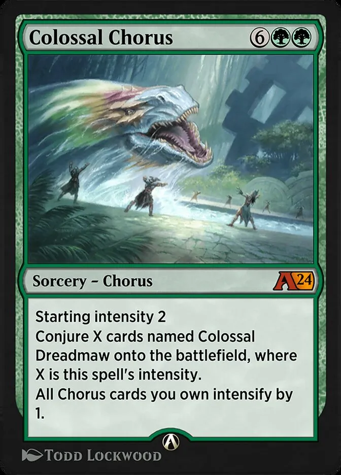 Colossal Chorus Front Face