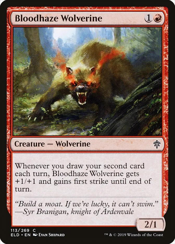 Bloodhaze Wolverine Front Face