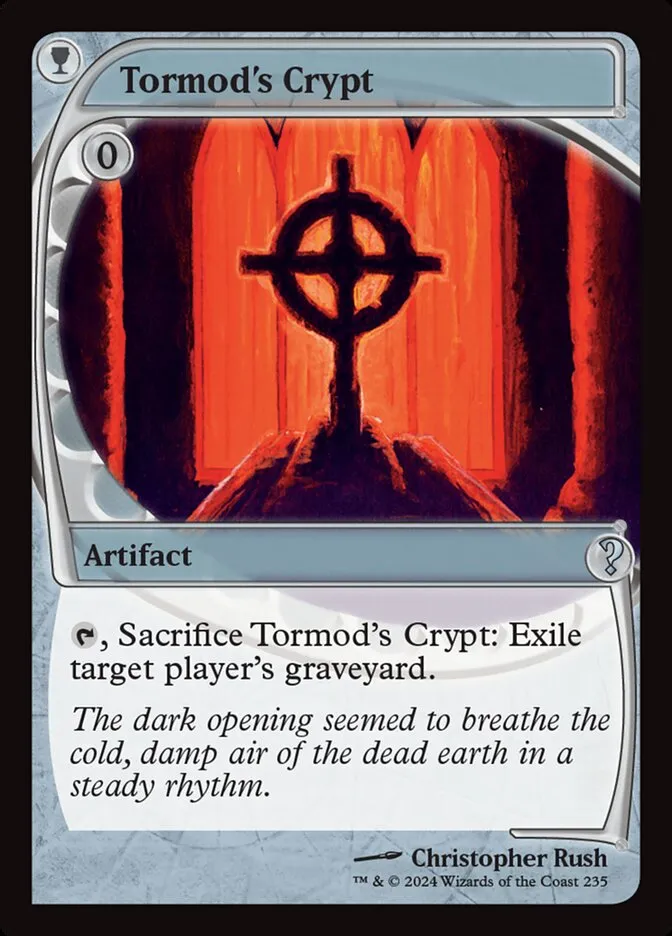 Tormod's Crypt Front Face