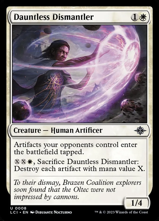 Dauntless Dismantler Front Face