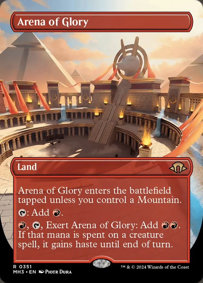 Arena of Glory Front Face