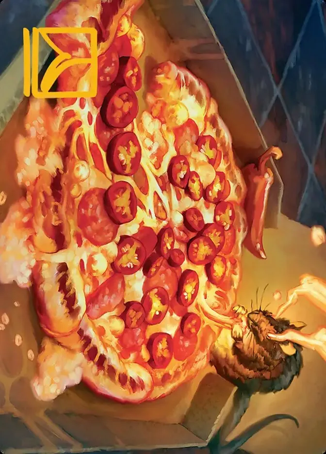 Spicy Oatmeal Pizza // Spicy Oatmeal Pizza Front Face