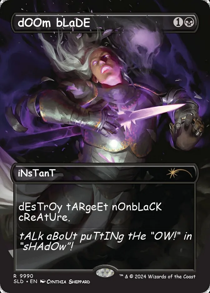Doom Blade Front Face
