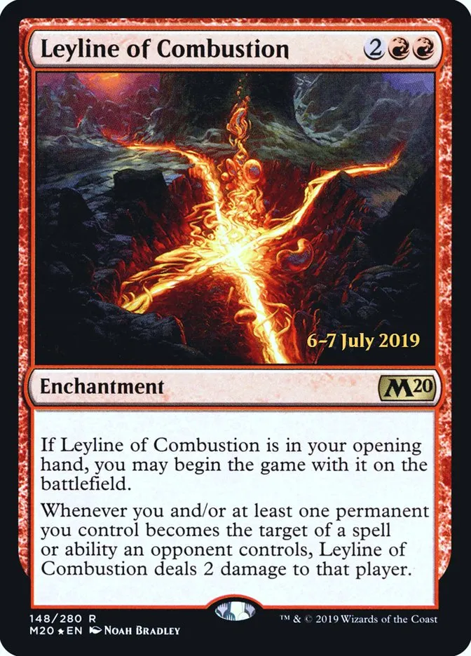 Leyline of Combustion Front Face