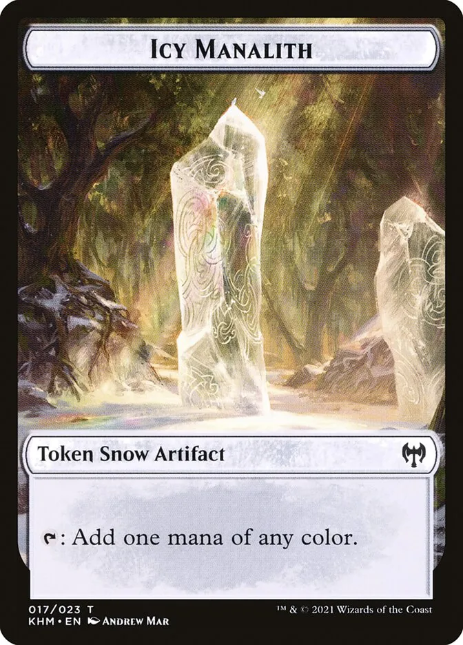Icy Manalith Front Face
