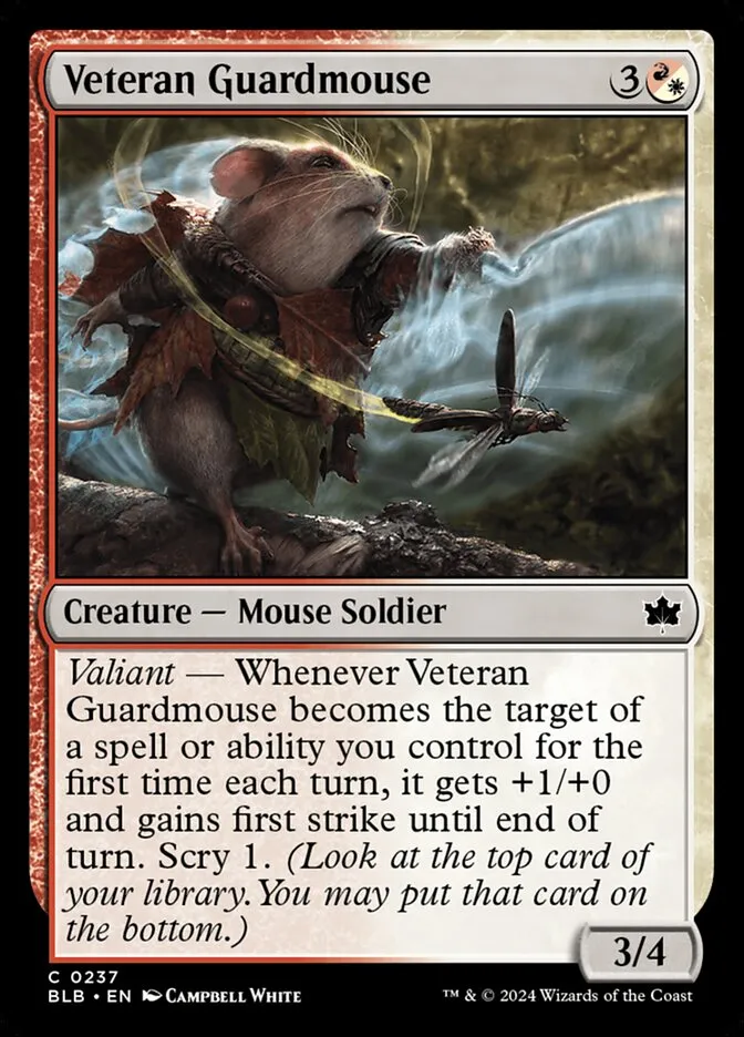 Veteran Guardmouse Front Face