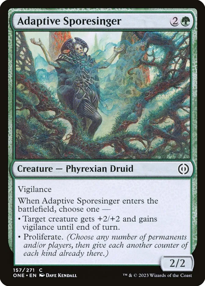 Adaptive Sporesinger Front Face