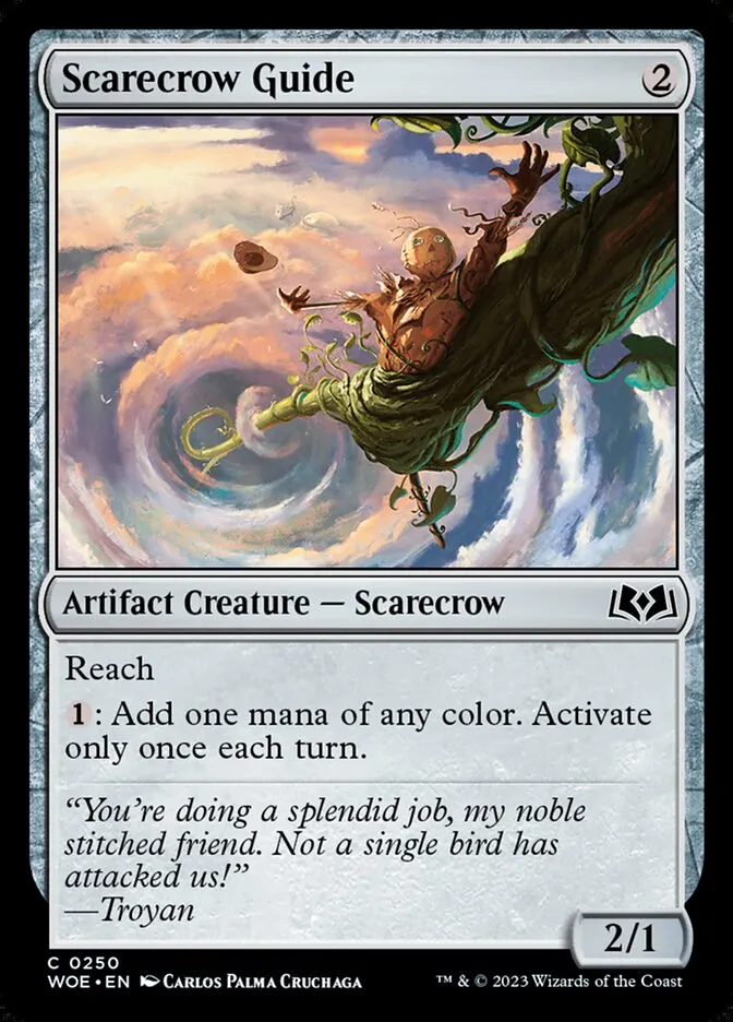 Scarecrow Guide Front Face