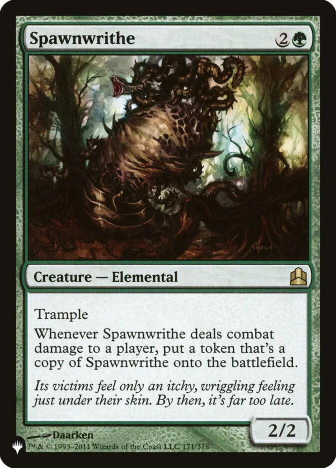 Spawnwrithe Front Face