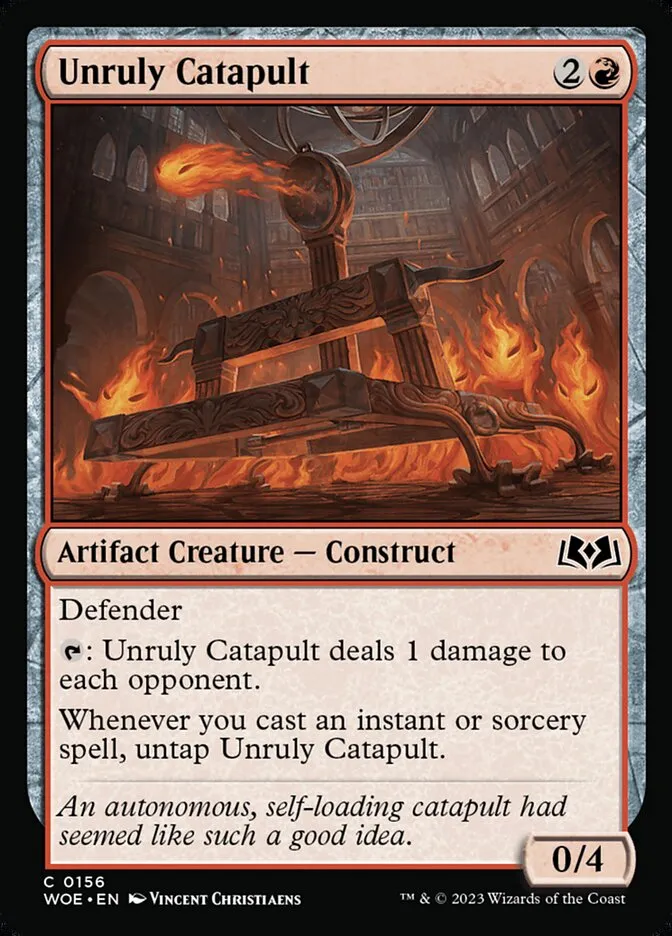 Unruly Catapult Front Face