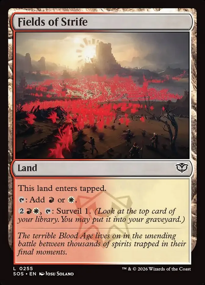 Fields of Strife Front Face