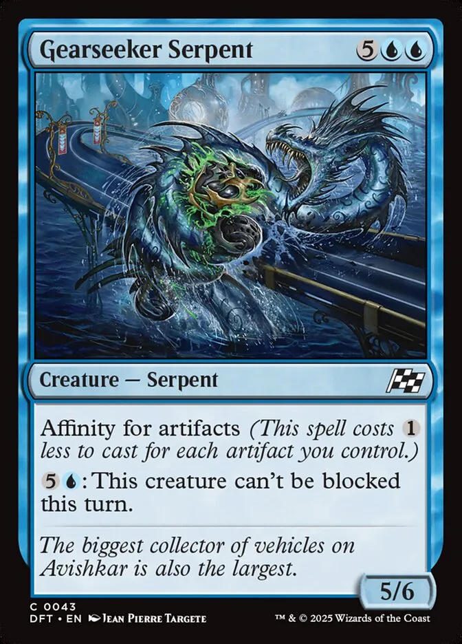 Gearseeker Serpent Front Face