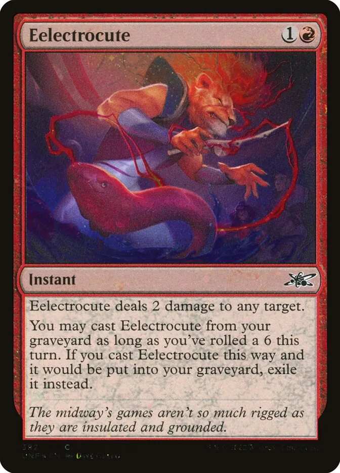 Eelectrocute Front Face