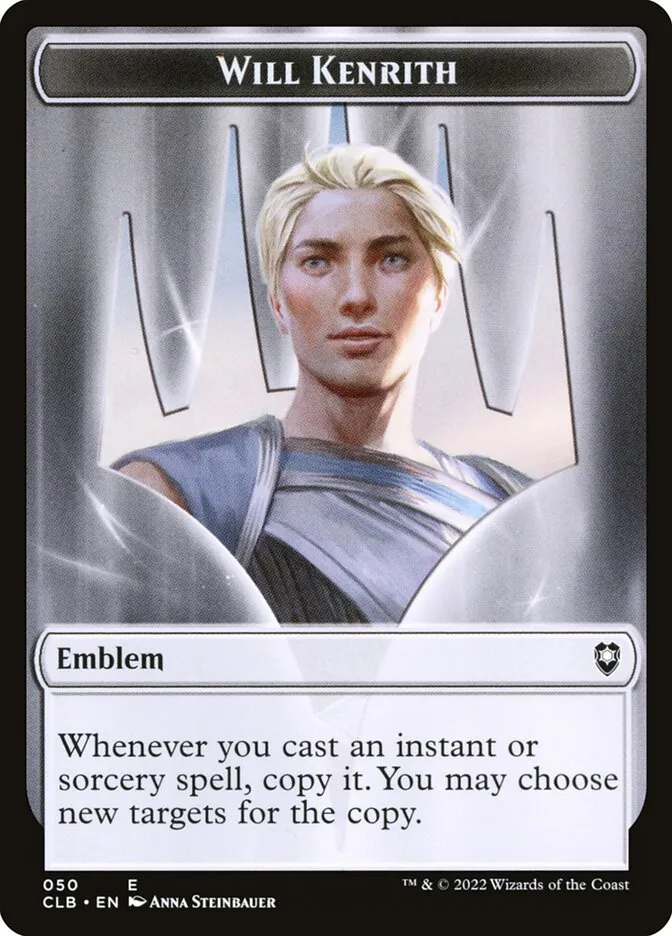 Will Kenrith Emblem Front Face