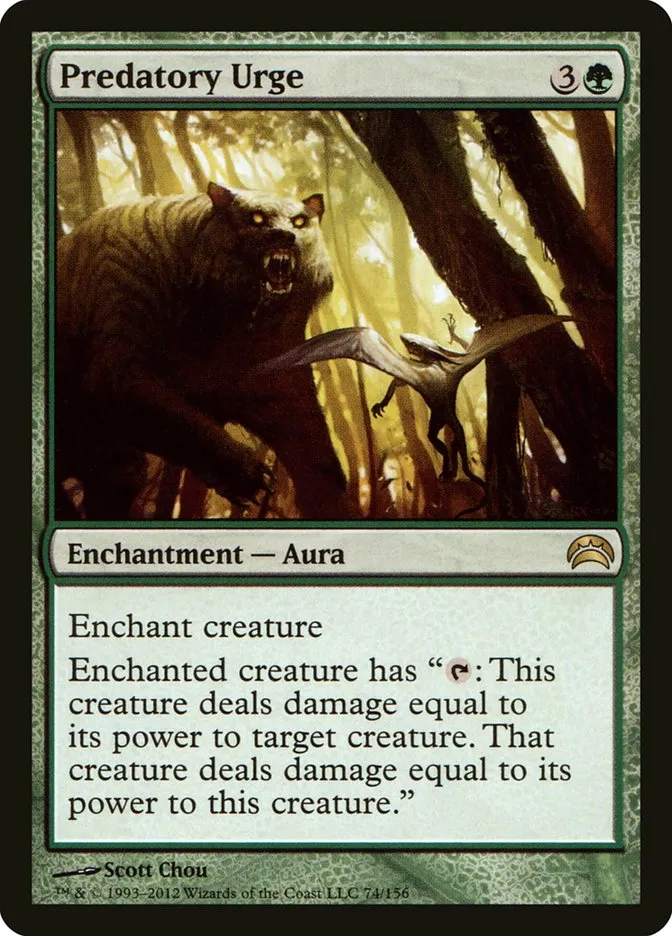 Predatory Urge Front Face