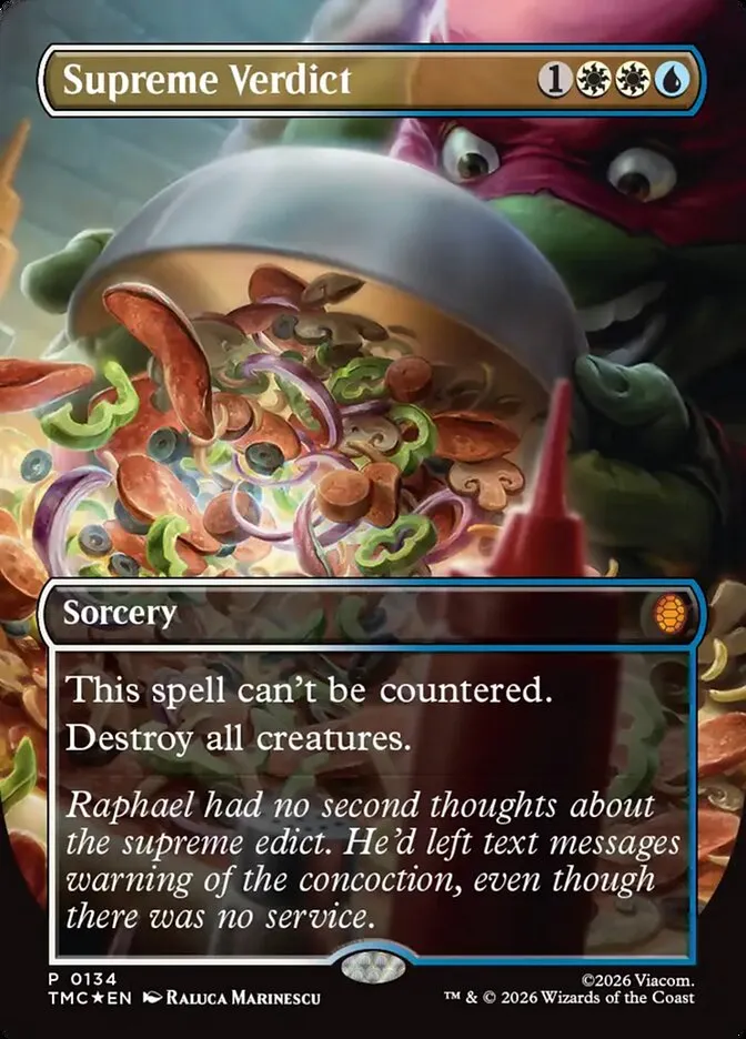 Supreme Verdict Front Face