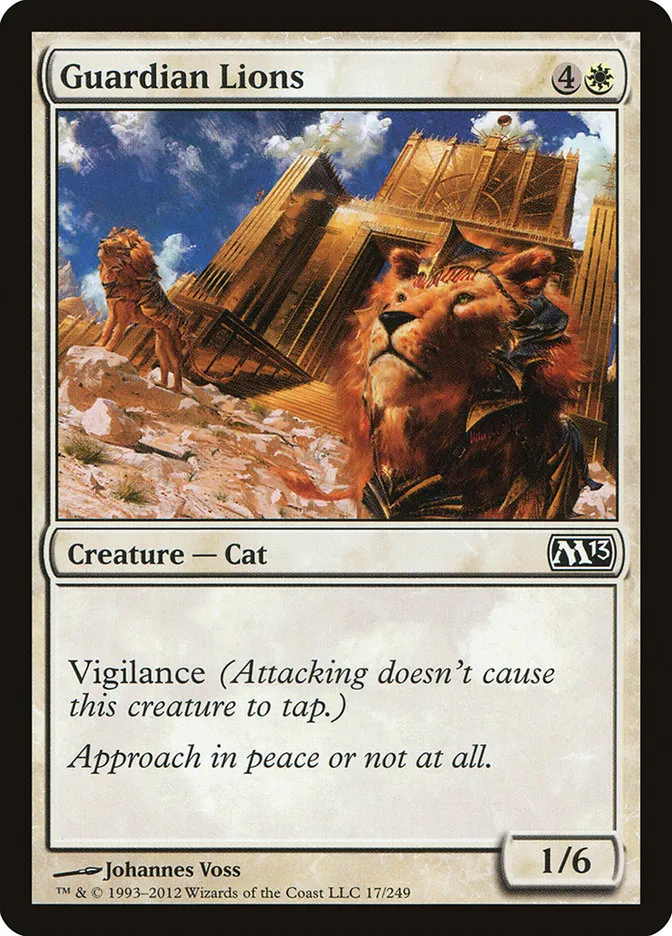 Guardian Lions Front Face