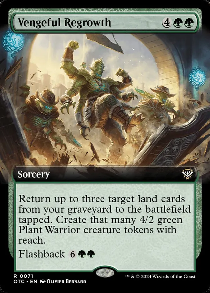 Vengeful Regrowth Front Face