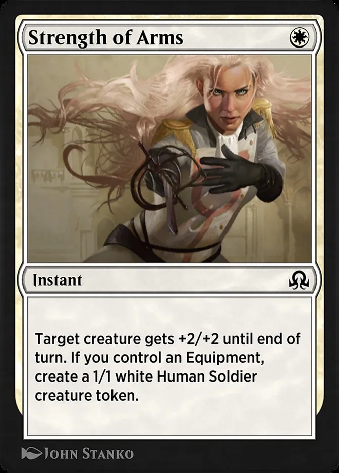 Strength of Arms Front Face