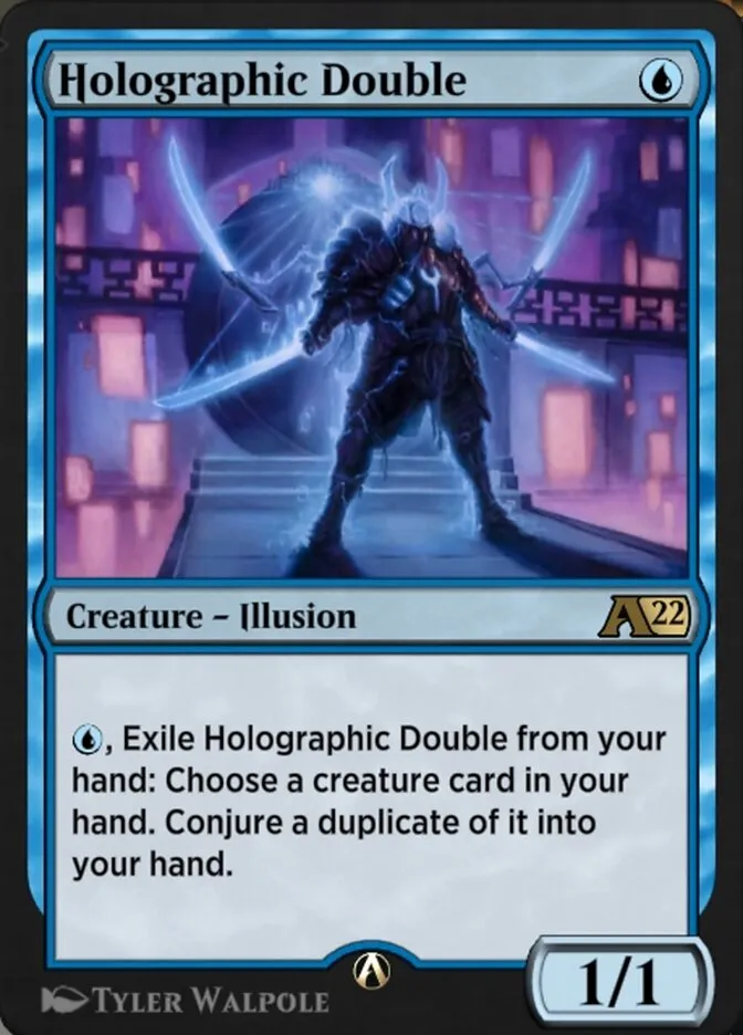 Holographic Double Front Face