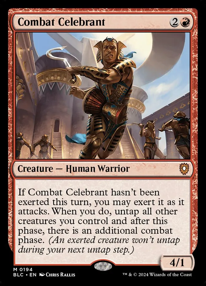 Combat Celebrant Front Face