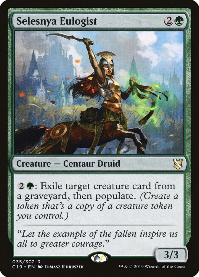 Selesnya Eulogist Front Face