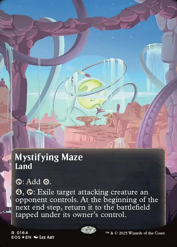 Mystifying Maze Front Face