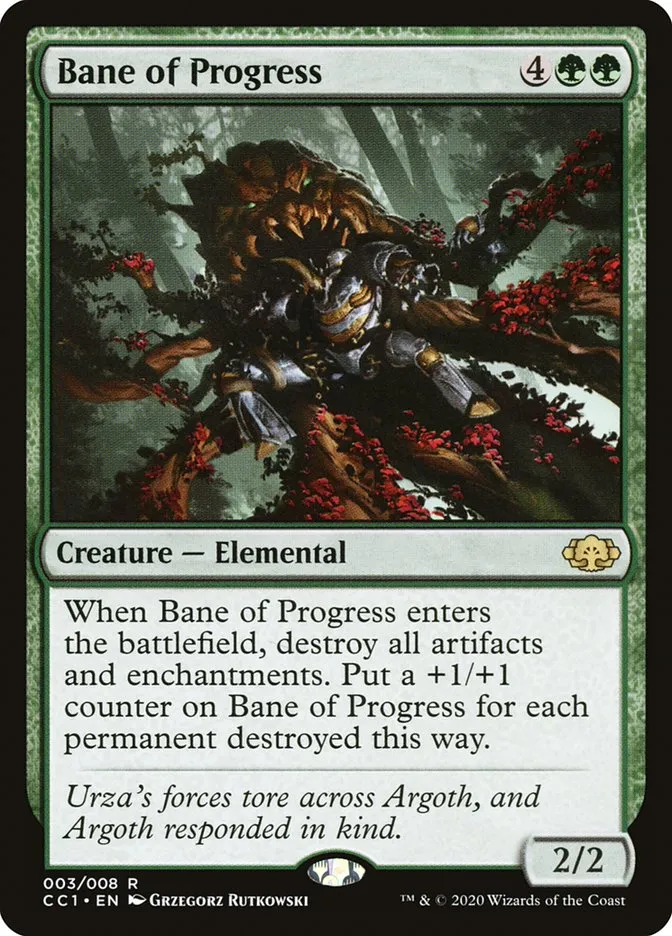 Bane of Progress Front Face