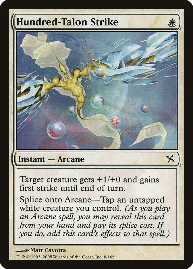 Hundred-Talon Strike Front Face