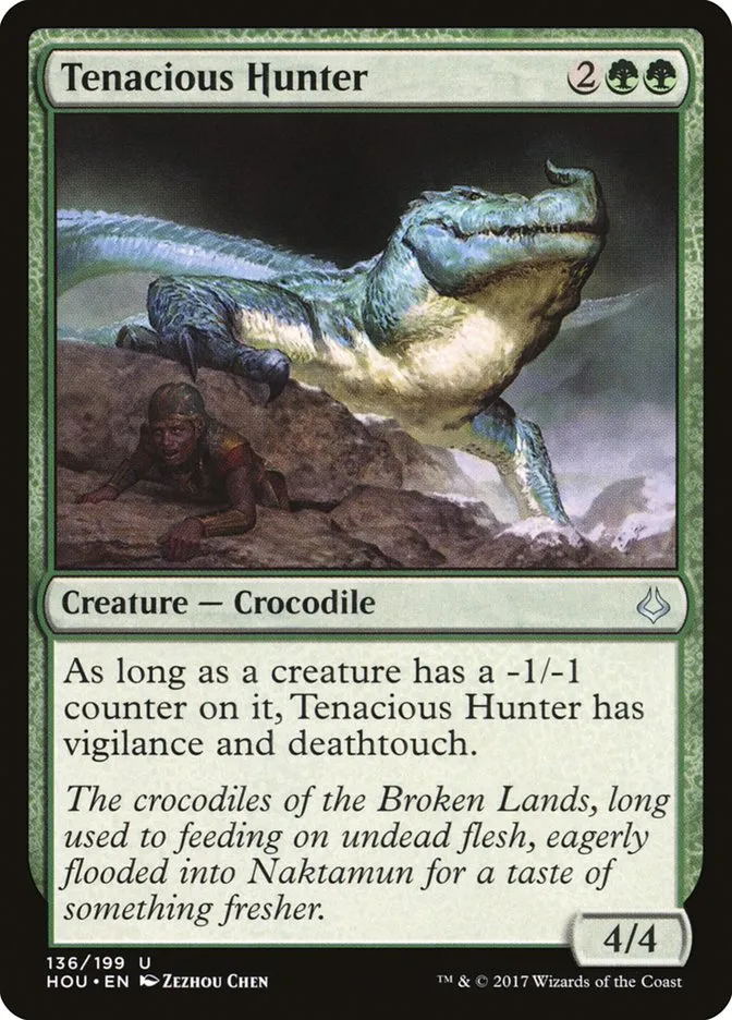 Tenacious Hunter Front Face