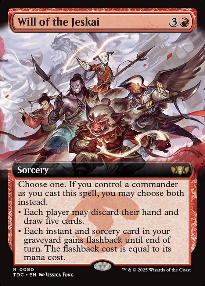 Will of the Jeskai Front Face