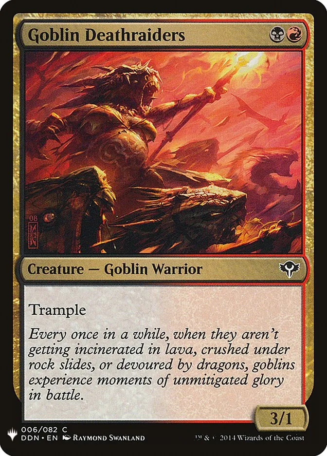 Goblin Deathraiders Front Face