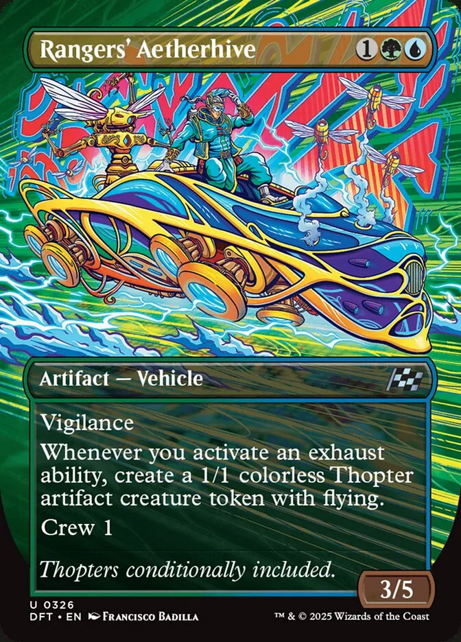 Rangers' Aetherhive Front Face