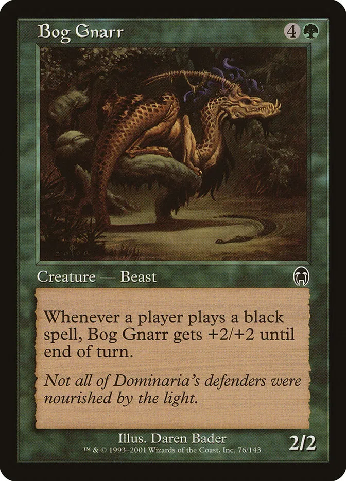 Bog Gnarr Front Face