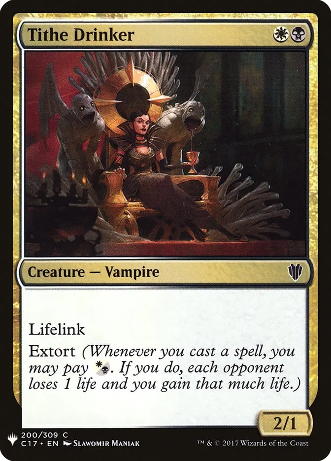 Tithe Drinker Front Face