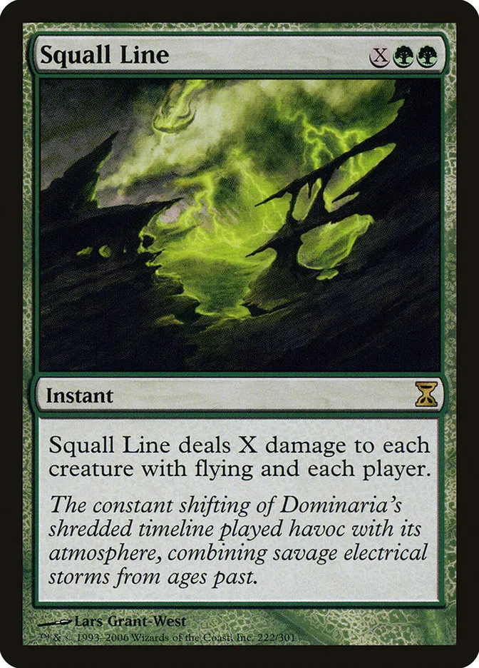Squall Line Front Face