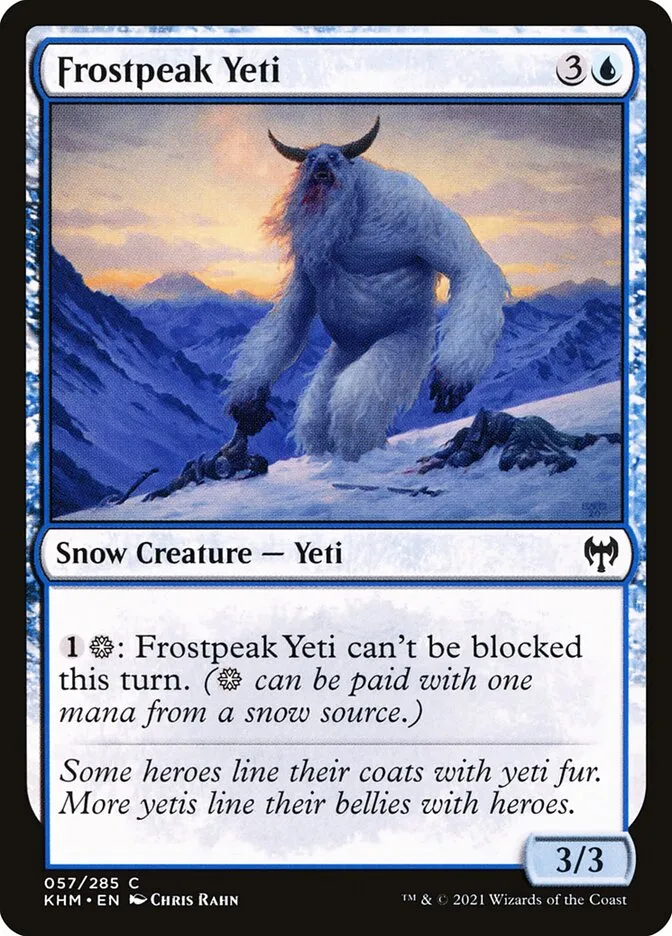 Frostpeak Yeti Front Face