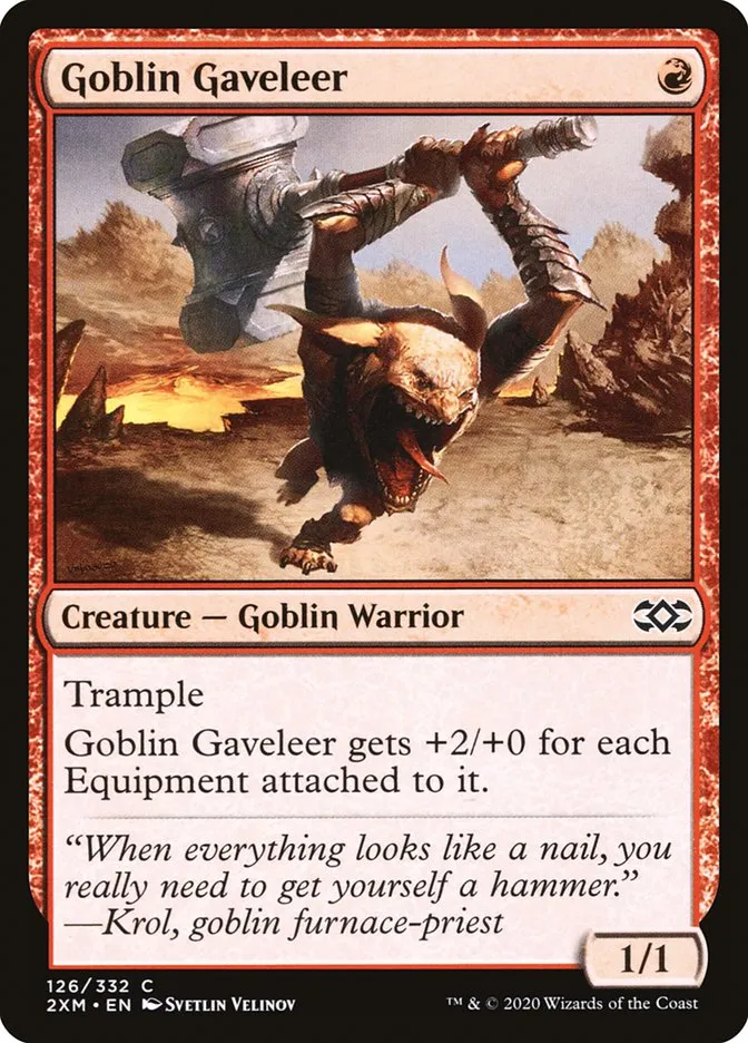 Goblin Gaveleer Front Face