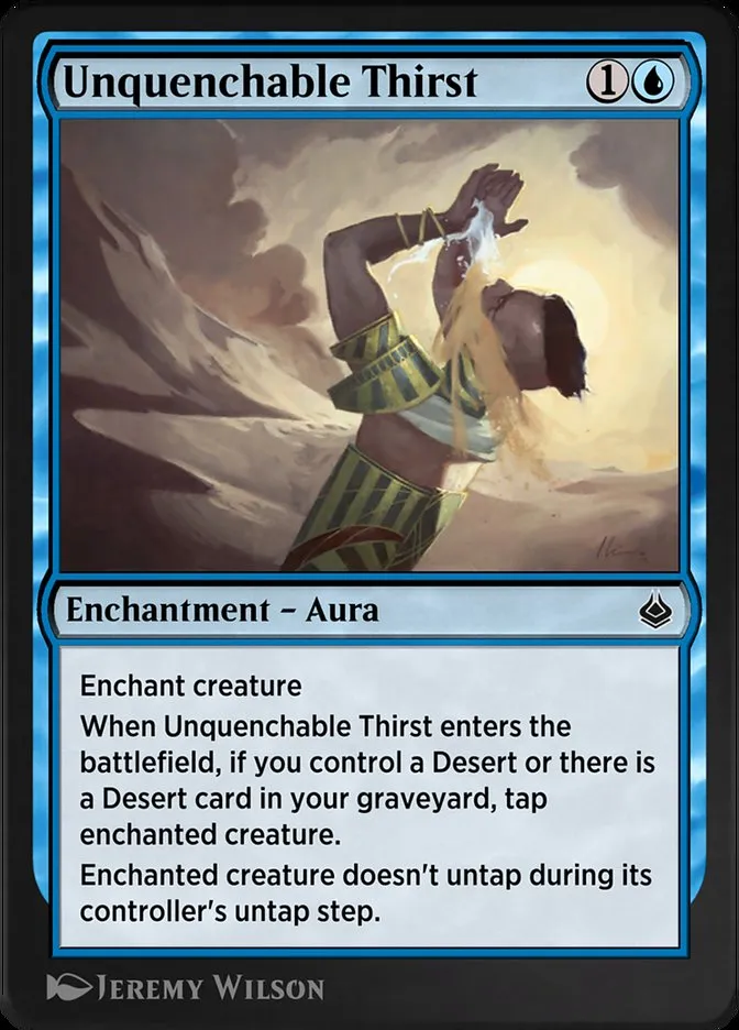 Unquenchable Thirst Front Face