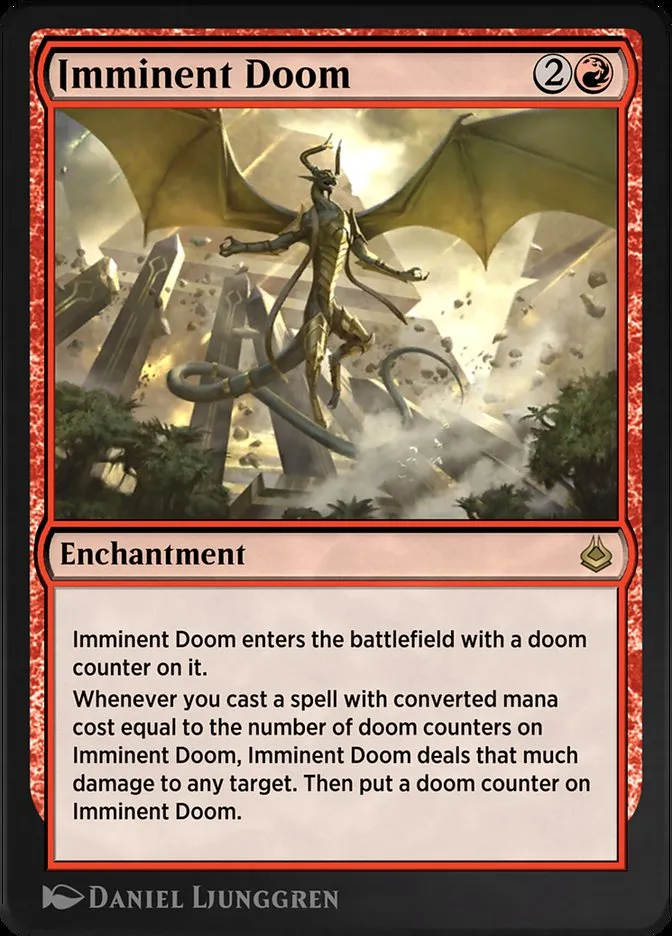 Imminent Doom Front Face