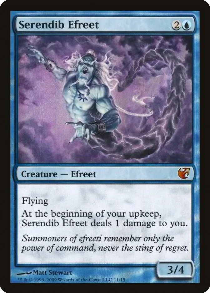 Serendib Efreet Front Face