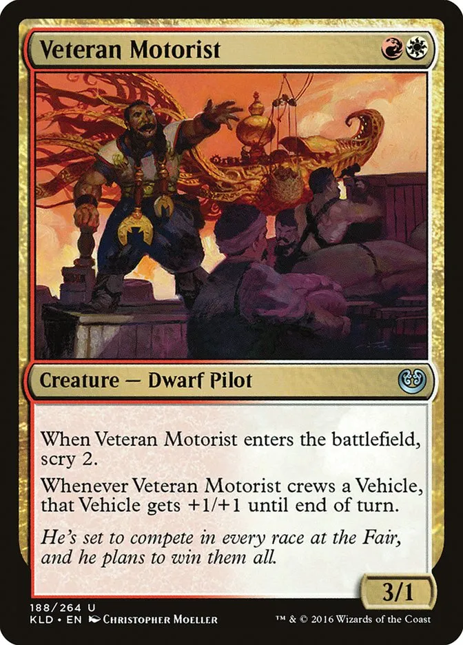 Veteran Motorist Front Face